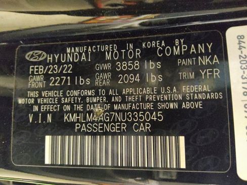 Used 2022 Hyundai Elantra SEL w/ Preferred Accessory Package FWD image 33