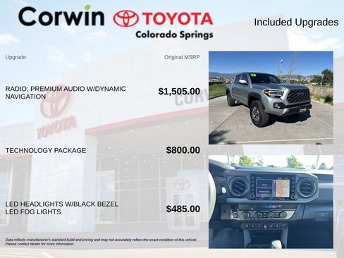 Used 2023 Toyota Tacoma TRD Off-Road w/ Technology Package AWD/4WD image 4