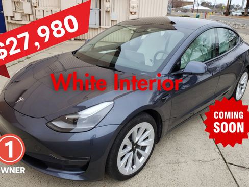 Used 2022 Tesla Model 3 Long Range AWD/4WD image 1