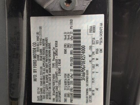 Used 2014 Ford Fusion S FWD image 41