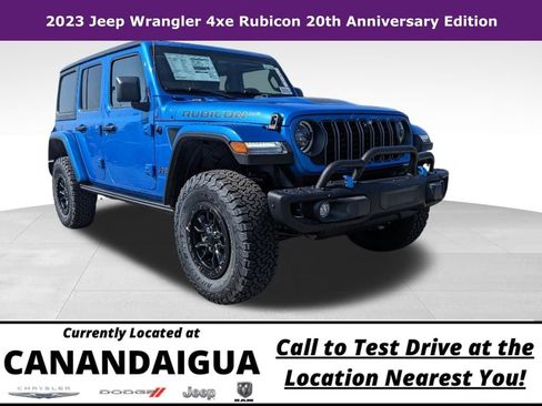 New 2023 Jeep Wrangler Unlimited Rubicon 4xe AWD/4WD image 1