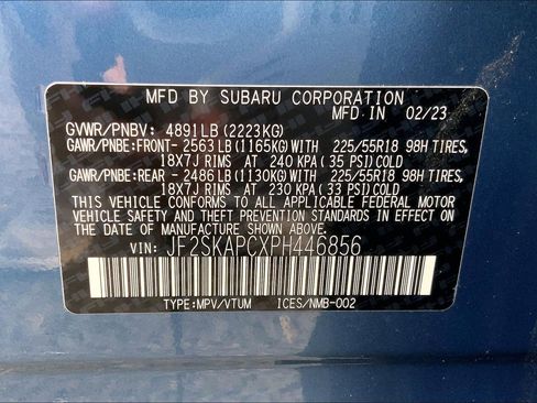 Certified 2023 Subaru Forester Limited image 30