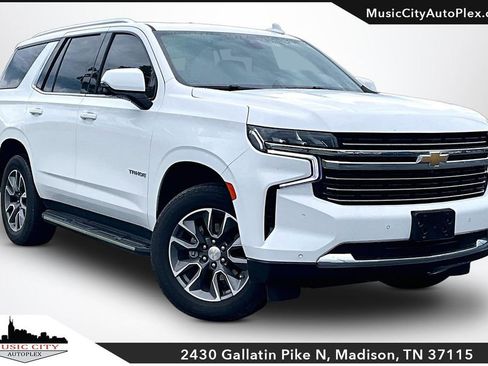 Used 2021 Chevrolet Tahoe LT w/ LT Signature Package RWD image 1