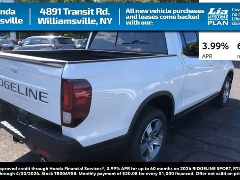 New 2026 Honda Ridgeline RTL image 8
