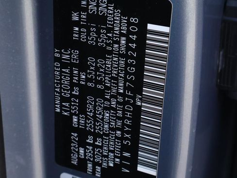 Used 2025 Kia Sorento X-Line EX image 20