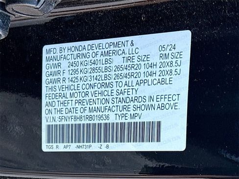 Used 2024 Honda Passport Black Edition image 33