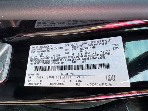 Used 2019 Ford Escape SE FWD image 23