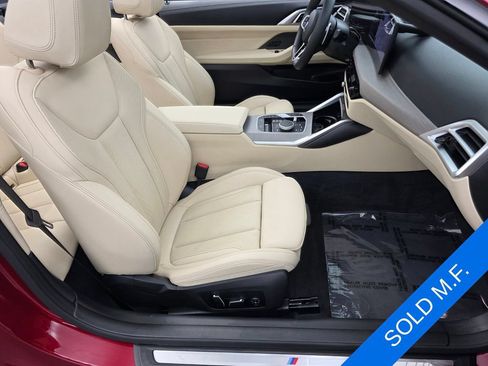 Used 2025 BMW 430i Convertible w/ M Sport Package RWD image 28