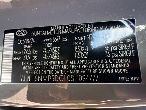 Used 2025 Hyundai Santa Fe Calligraphy AWD/4WD image 33