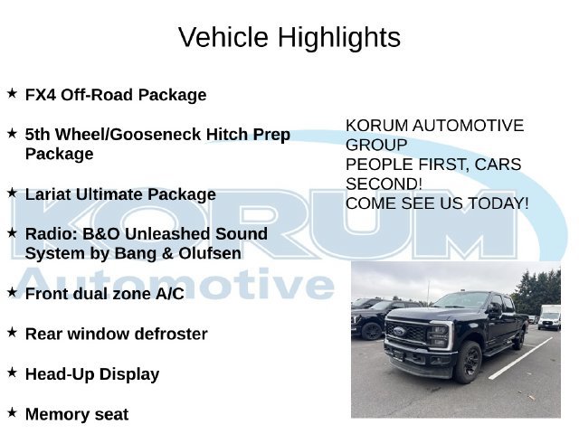 Used 2024 Ford F350 Lariat w/ Lariat Ultimate Package AWD/4WD image 7