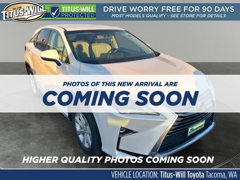 Used 2016 Lexus RX 350 AWD w/ Accessory Package image 1