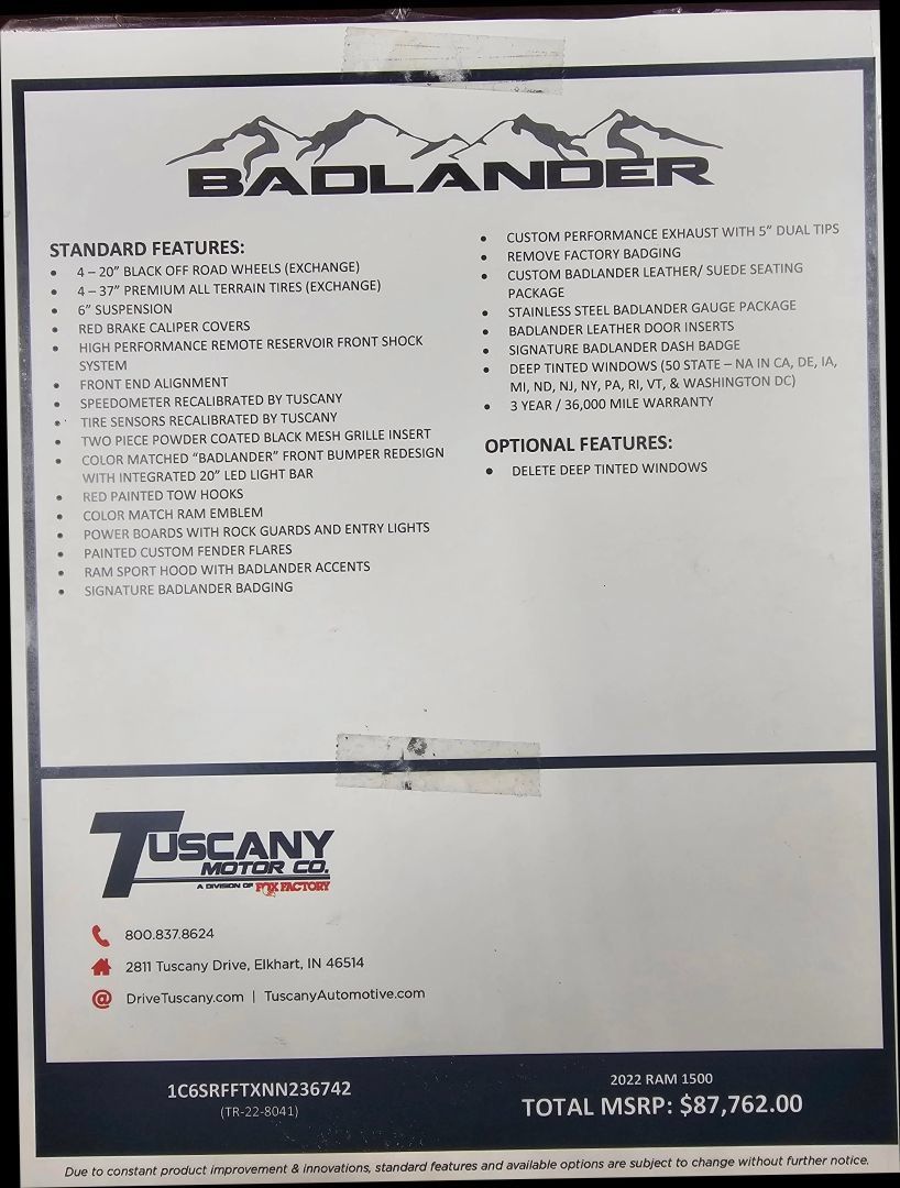 Used 2022 RAM 1500 Big Horn AWD/4WD image 45