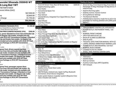 Used 2022 Chevrolet Silverado 3500 W/T w/ WT Convenience Package AWD/4WD image 9