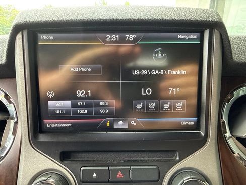 Used 2014 Ford F250 Lariat w/ Chrome Package AWD/4WD image 16