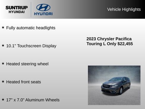 Used 2023 Chrysler Pacifica Touring-L FWD image 16