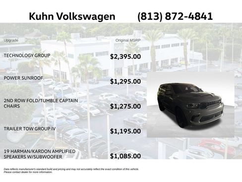Used 2021 Dodge Durango R/T w/ Technology Group RWD image 2