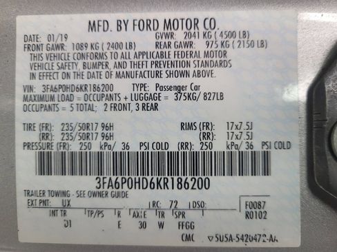 Used 2019 Ford Fusion SE image 33