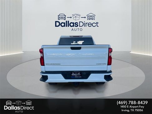 Used 2022 Chevrolet Silverado 1500 Custom w/ LPO, Blackout Package image 7