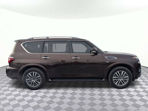 Used 2021 Nissan Armada SL w/ Captain's Chairs Package image 2