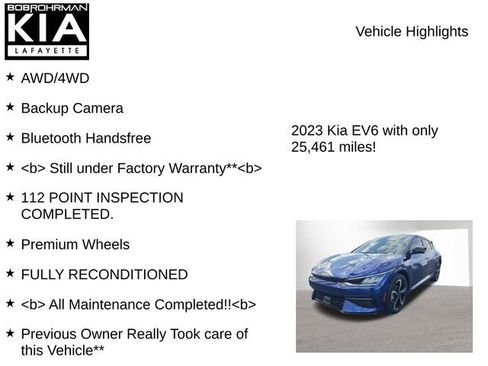 Used 2023 Kia EV6 GT-Line w/ GT-Line Suede Seat Package AWD/4WD image 7