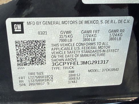 Used 2021 Chevrolet Silverado 1500 LT Trail Boss w/ Convenience Package II image 27