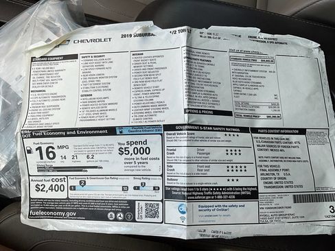 Used 2019 Chevrolet Suburban LT image 18