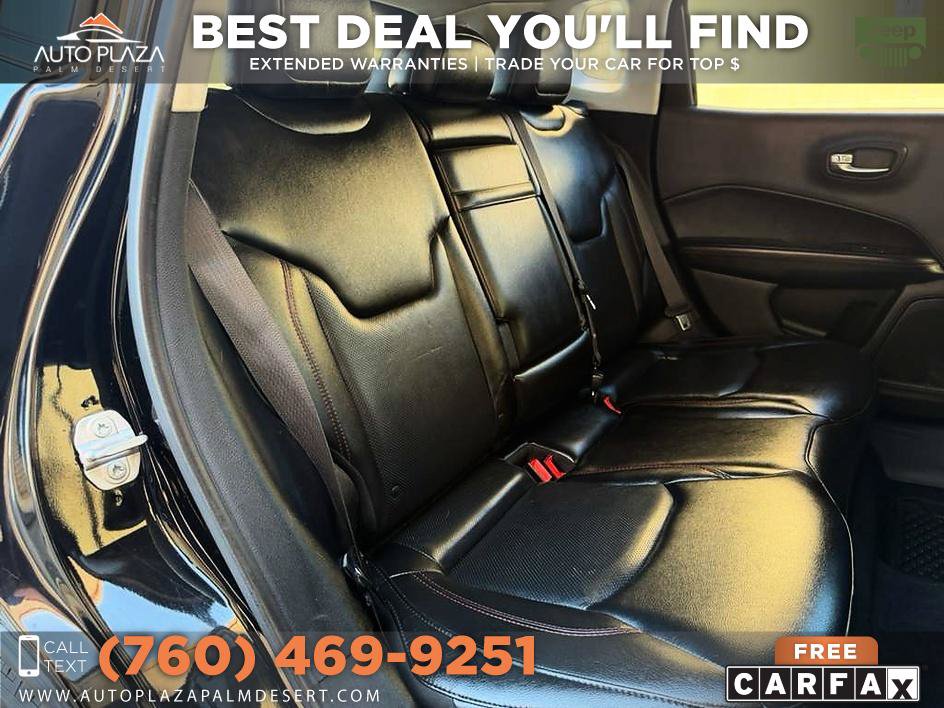 Used 2018 Jeep Compass Trailhawk w/ Leather Interior Group AWD/4WD image 39