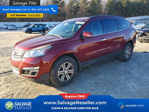 Used 2016 Chevrolet Traverse LT image 1