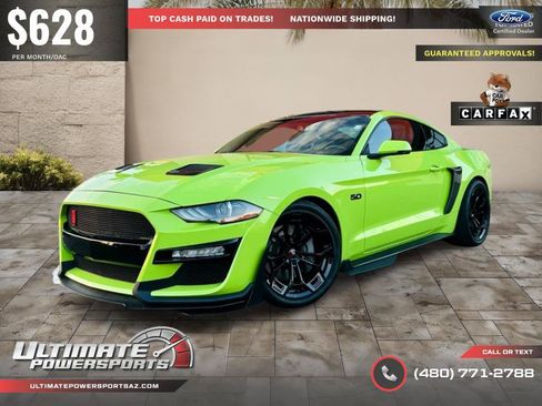 Used 2020 Ford Mustang GT Premium w/ Carbon Sport Interior Package RWD image 95