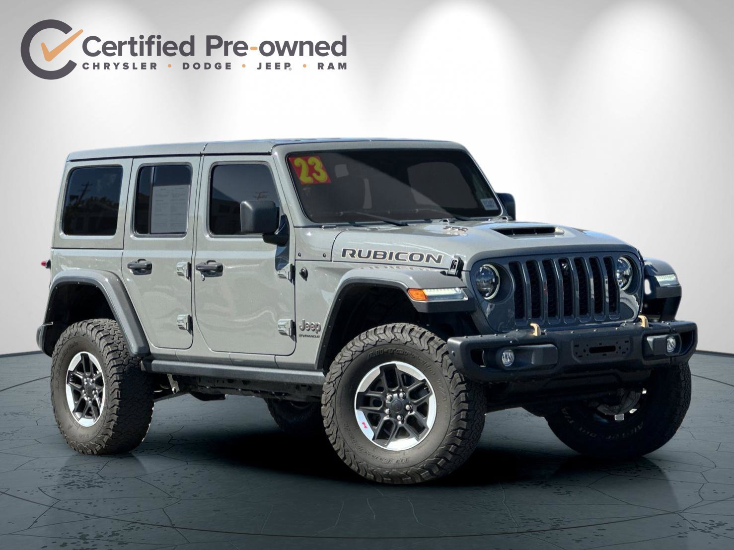 Certified 2023 Jeep Wrangler Unlimited Rubicon 392 w/ Trailer Tow Package AWD/4WD image 2