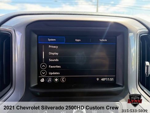 Used 2021 Chevrolet Silverado 2500 Custom w/ Custom Value Package AWD/4WD image 15