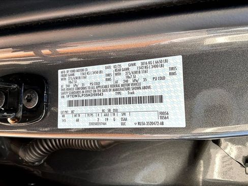 Certified 2025 Ford F150 XLT w/ Equipment Group 301A Standard AWD/4WD image 21