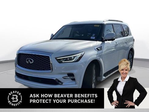 Used 2021 INFINITI QX80 Luxe w/ All-Season Package image 1