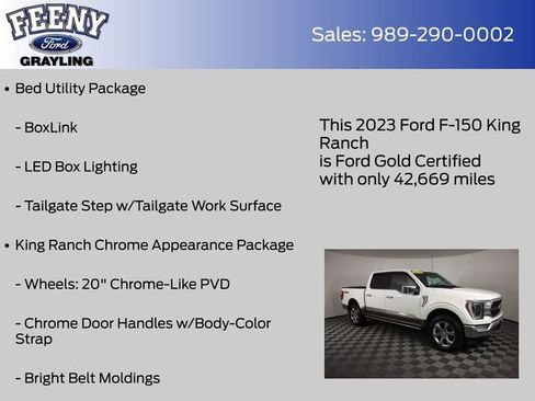 Used 2023 Ford F150 King Ranch image 13