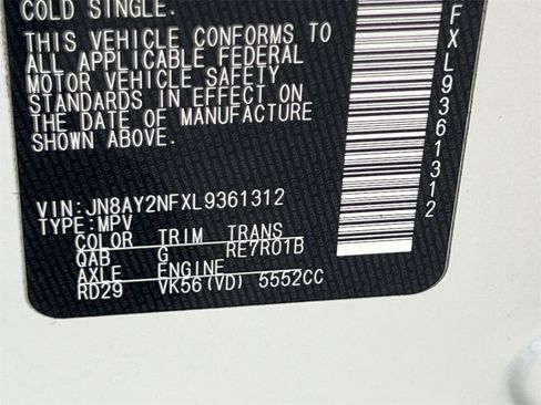 Certified 2020 Nissan Armada Platinum w/ Platinum Reserve Package image 32