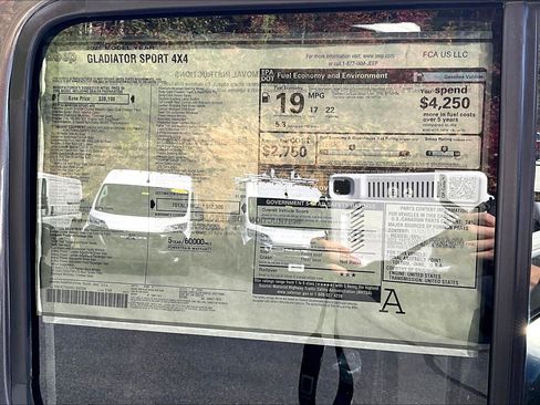 New 2025 Jeep Gladiator Sport image 14