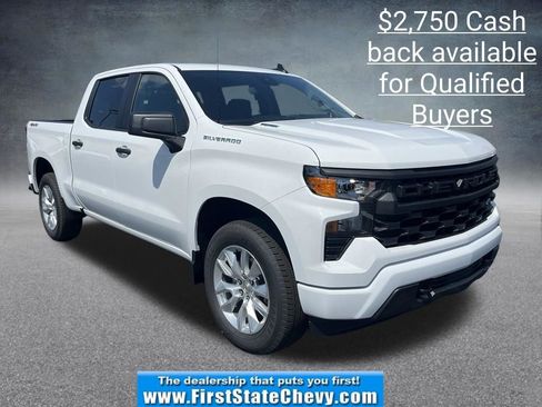New 2026 Chevrolet Silverado 1500 Custom AWD/4WD image 1