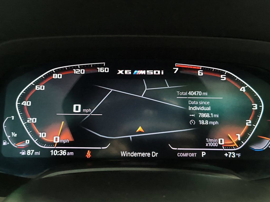 Used 2021 BMW X6 M50i AWD/4WD image 13