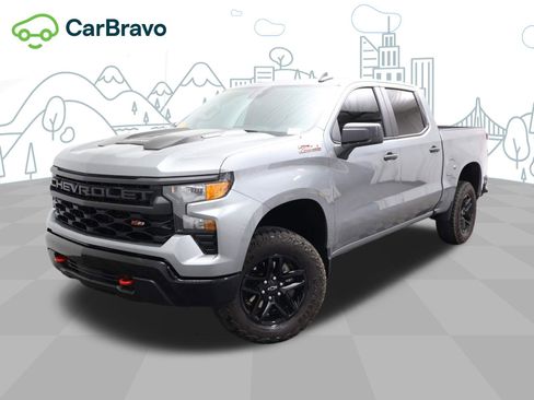 Certified 2025 Chevrolet Silverado 1500 Custom Trail Boss AWD/4WD image 1