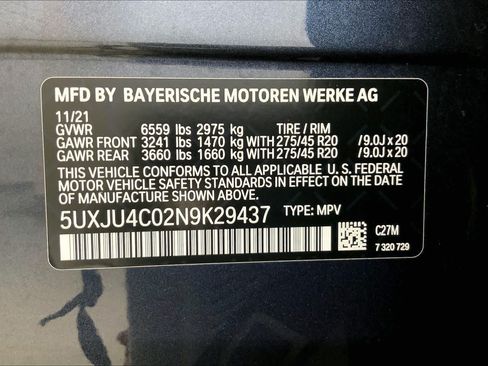Used 2022 BMW X5 M50i w/ Executive Package AWD/4WD image 36