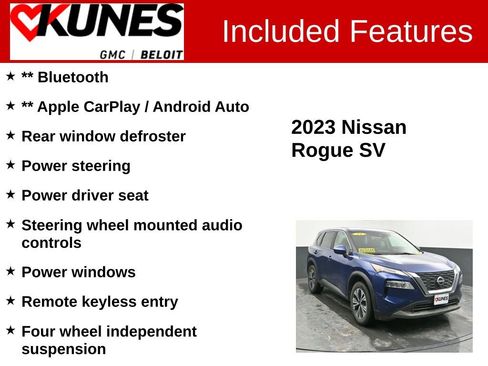 Used 2023 Nissan Rogue SV image 2