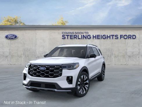 New 2026 Ford Explorer Platinum w/ LUX Leather Package AWD/4WD image 2