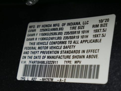 Used 2020 Honda CR-V Touring image 31