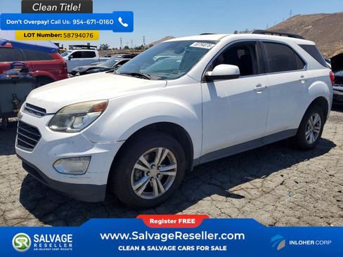 Used 2016 Chevrolet Equinox LT w/ Convenience Package FWD image 1