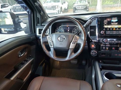 Used 2021 Nissan Titan Platinum Reserve w/ Moonroof Package AWD/4WD image 14