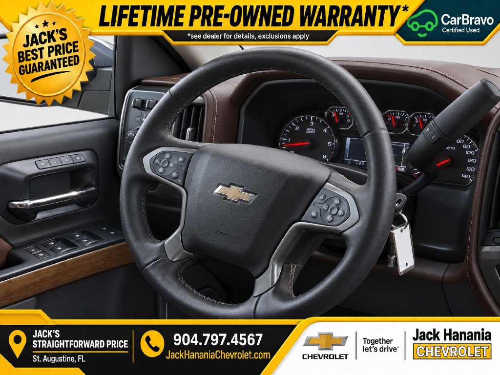Certified 2015 Chevrolet Silverado 1500 High Country w/ High Country Premium Package AWD/4WD image 11