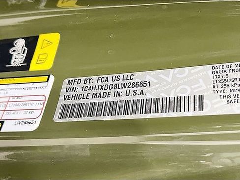 Used 2020 Jeep Wrangler Unlimited Sport image 17