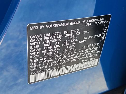 Certified 2026 Volkswagen Atlas Cross Sport SE AWD/4WD image 17