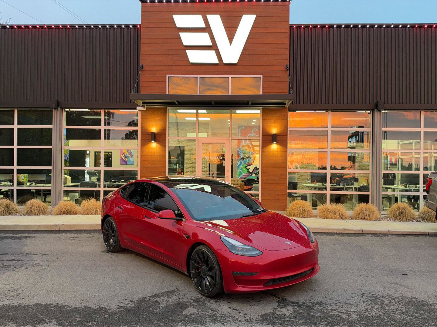 Used 2022 Tesla Model 3 Performance AWD/4WD image 1
