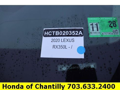 Used 2020 Lexus RX 350L Premium image 39